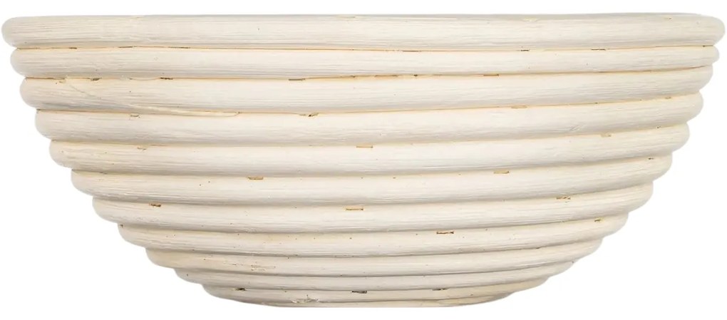 Banquet Okrągła patelnia do chleba naturalna,średnica 21 x wys. 7,5 cm, kwiatek
