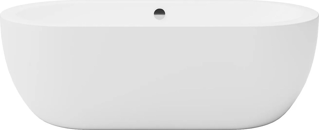 Wanna wolnostojąca owalna - 200 L - 170 x 80 x 58 cm - biała - akrylowa - NEPTUNA