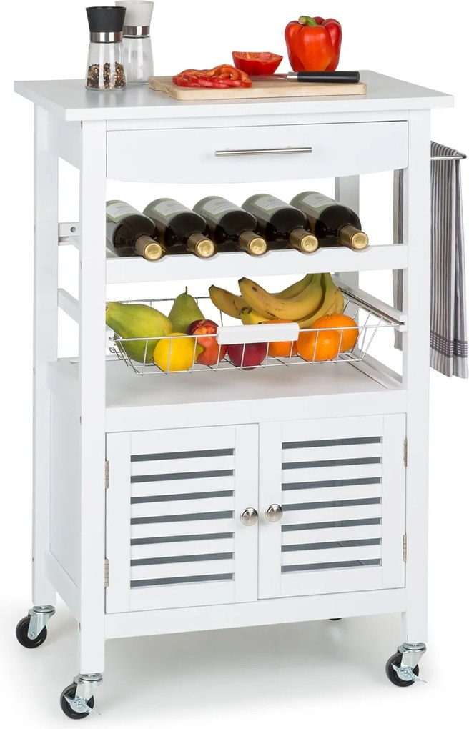 Klarstein Louisiana Wózek do serwowania/Wózek kuchenny