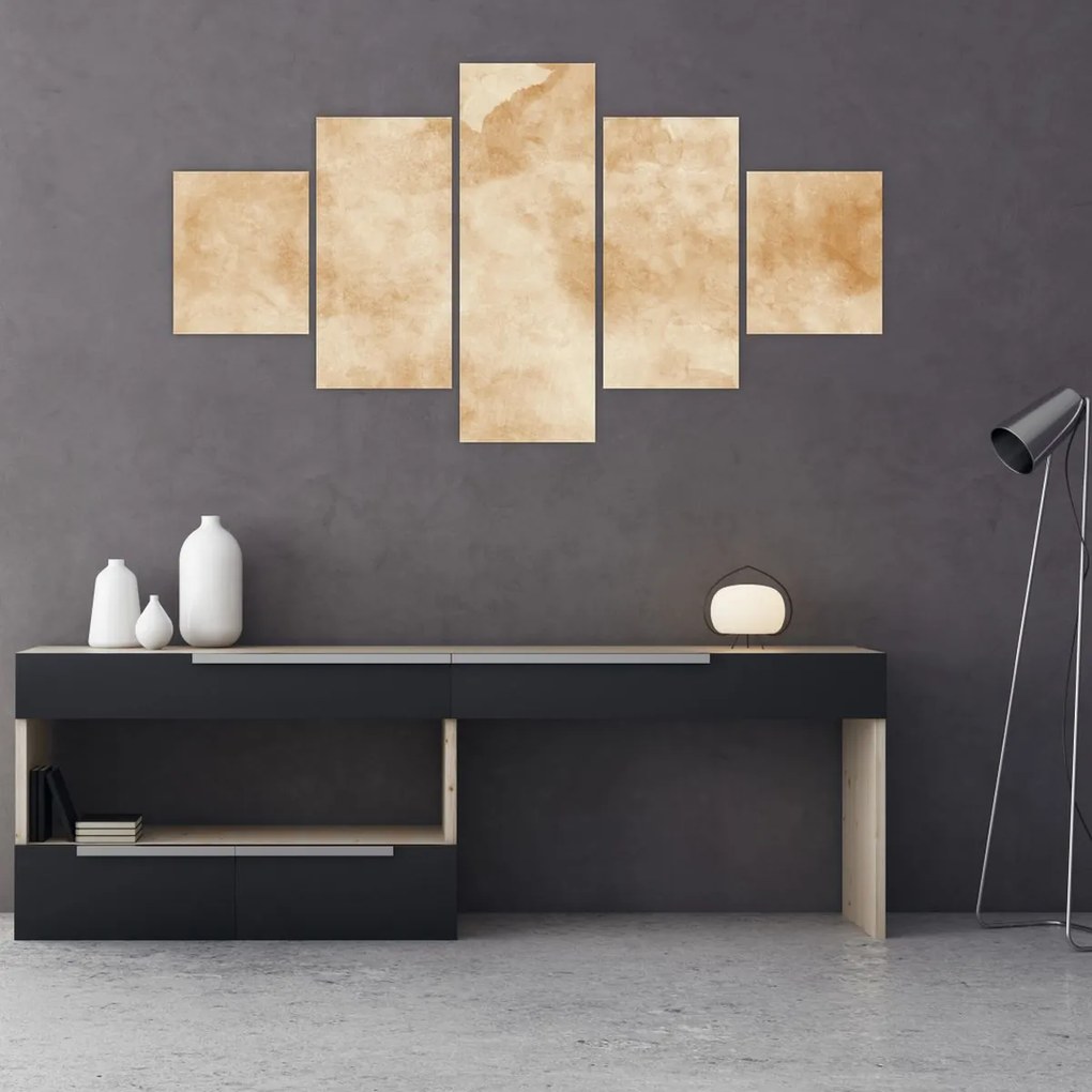 Obraz - Stary papier pergaminowy (125x70 cm)