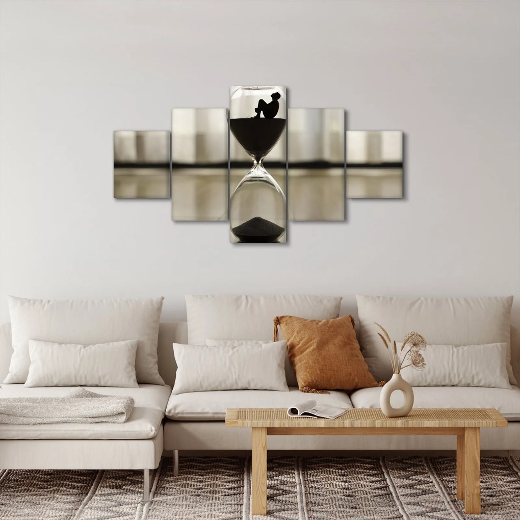 Obraz klepsydry (125x70 cm)