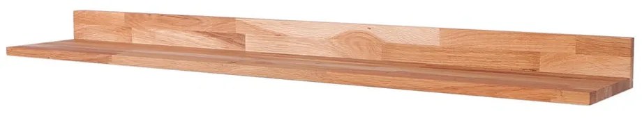 Półka na zdjęcia z litego drewna dębowego 120 cm Kalle – Interia Home &amp; Living