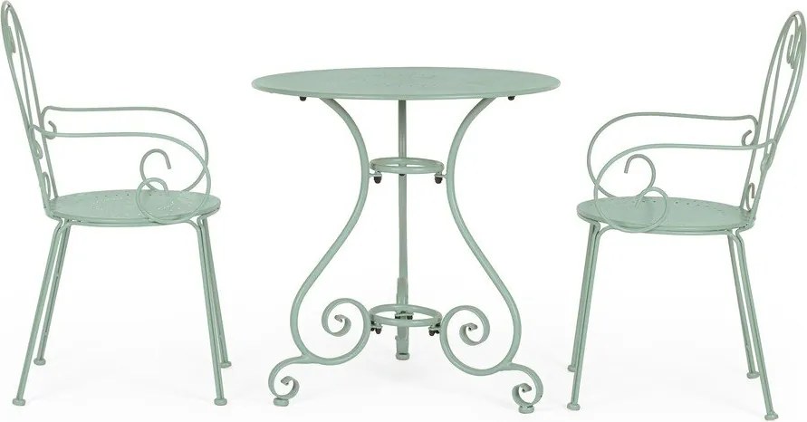 Stalowy okrągły stolik ogrodowy ø 70 cm Etienne – Bizzotto