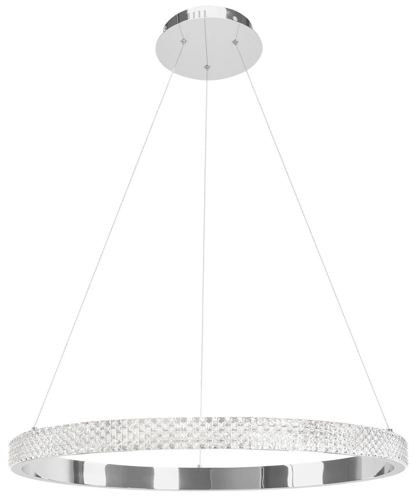 LAMPA SUFITOWA WISZĄCA LED APP1511-CP CHROM