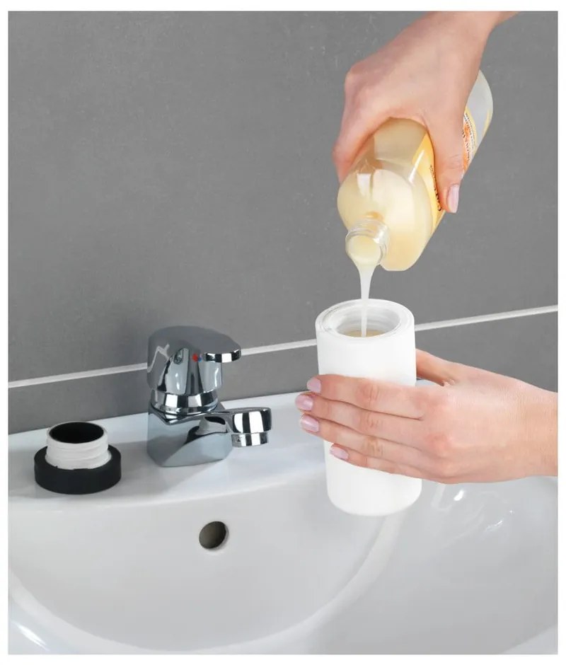 Biały dozownik płynu do naczyń Wenko Squeeze, 250 ml