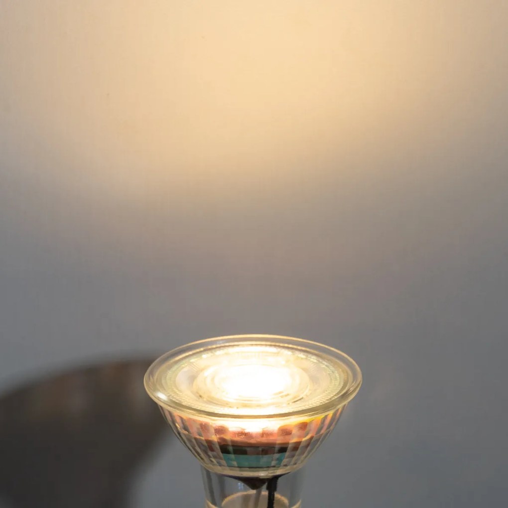 Zestaw 5 ściemnialnych żarówek LED GU10 50mm Kelvin przezroczystych 4,5W 345 lm 2000-2700K