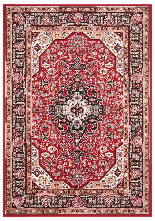Czerwony dywan Nouristan Skazar Isfahan, 80x150 cm