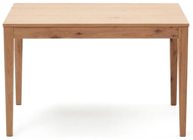 Rozkładany stół z dodatkowym blatem w dekorze dębu 80x120 cm Yain – Kave Home