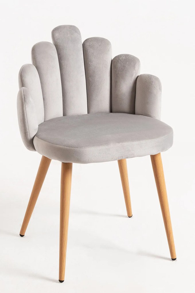 Rcznie aksamitne krzeso