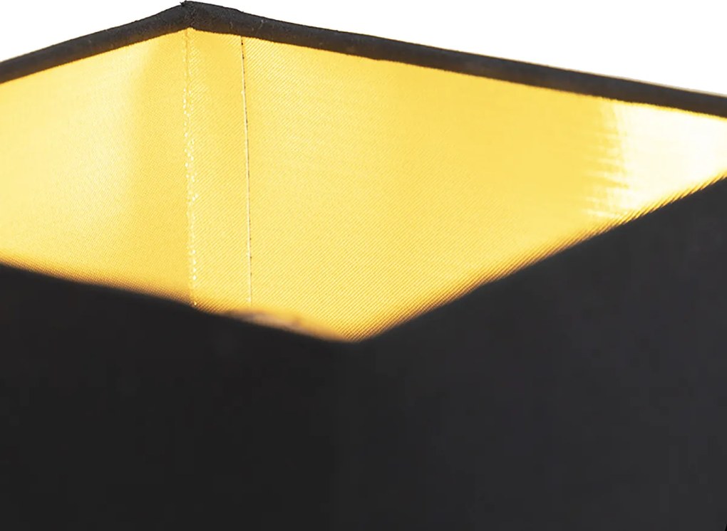 Inteligentna lampa ścienna czarna z USB, w tym Wi-Fi A60 i GU10 - Zeno