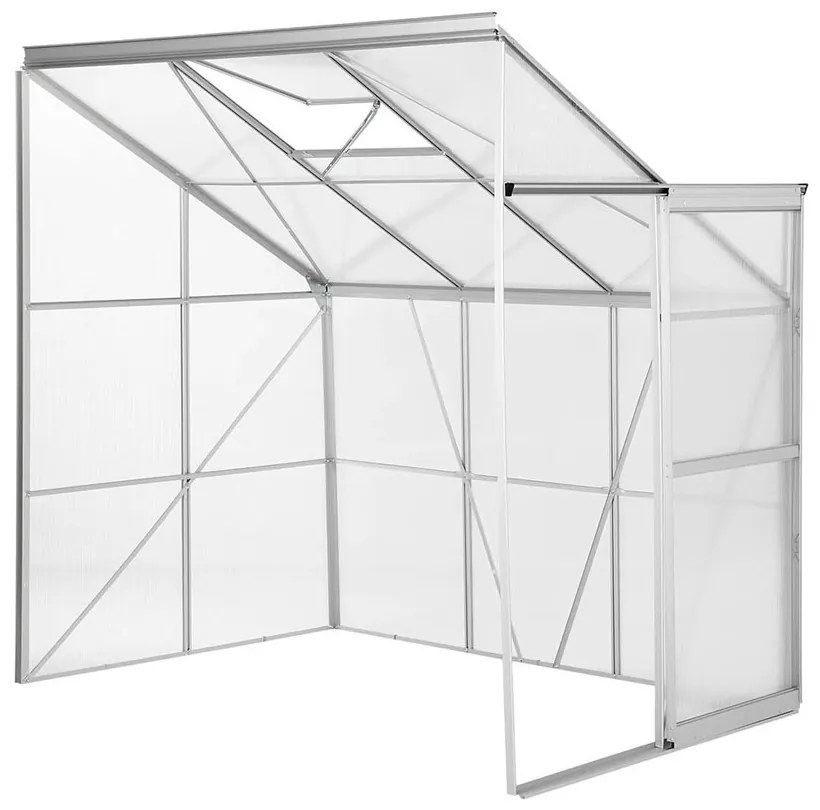 Szklarnia ogrodowa, aluminiowa