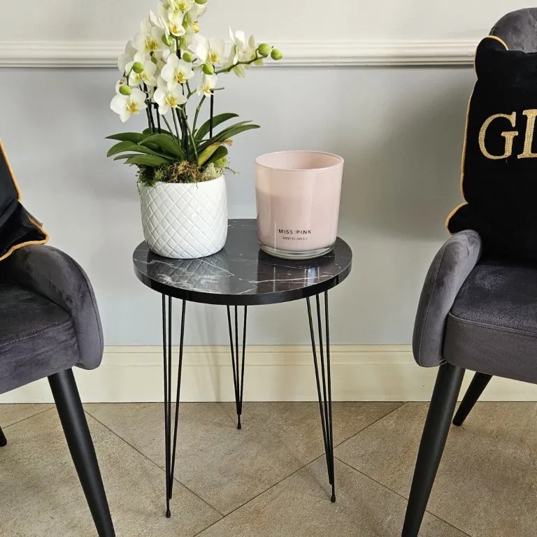 Okragły stolik kawowy, srednica 38cm