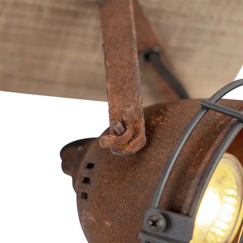 Inteligentny reflektor rdzawobrązowy regulowany z 3 WiFi GU10 - Gina