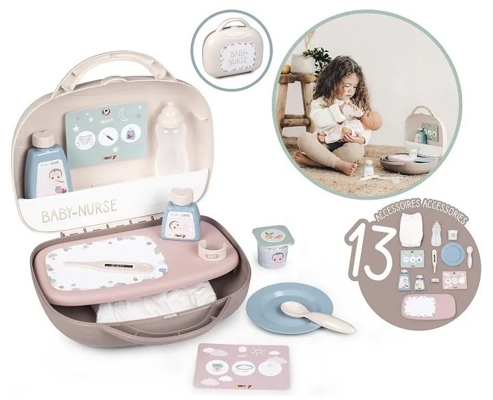Smoby baby nurse walizeczka opiekunki dla lalki