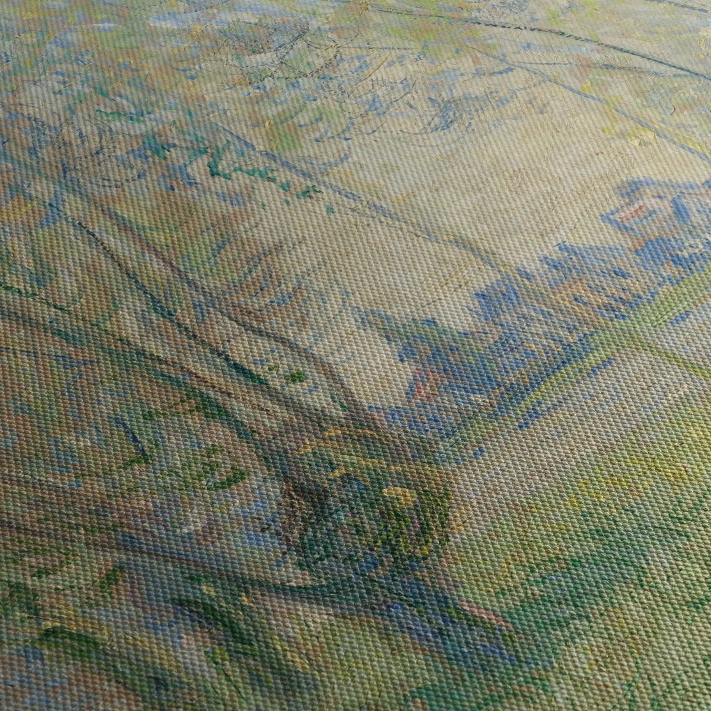 Obraz - Claude Monet, Woman Seated under the Willows, reprodukcje (170x50 cm)