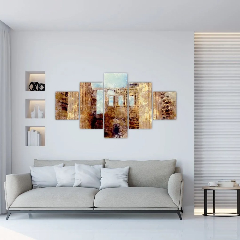 Obraz - Erechtejon, Ateny, Grecja (125x70 cm)