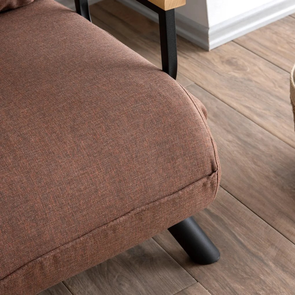 Fotel Sando Single Light Brown