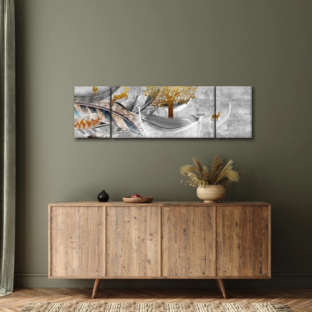 Obraz - Kolaż (170x50 cm)