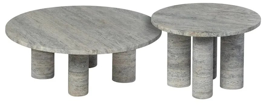 Kamienny okrągły stolik ø 52 cm Volos – Blomus