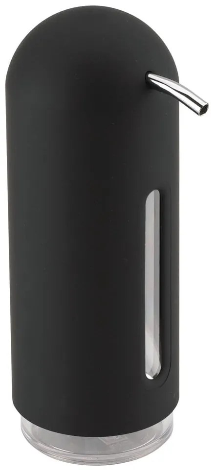 Czarny plastikowy dozownik do mydła 350 ml Penguin – Umbra