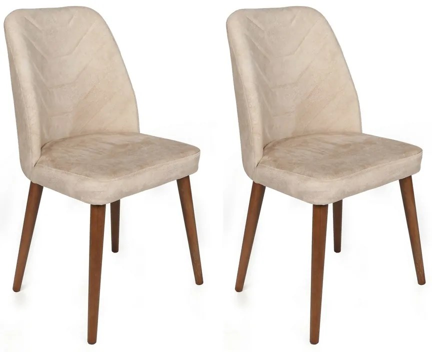 Zestaw krzeseł do jadalni Dallas Beige, 4 szt.