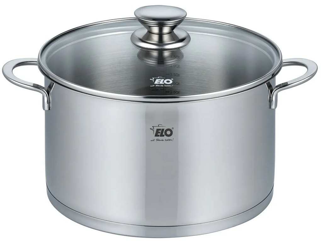 Elo 72554 Garnek ze stali nierdzewnej Galant 24cm, 5,8 l, 5,8 l