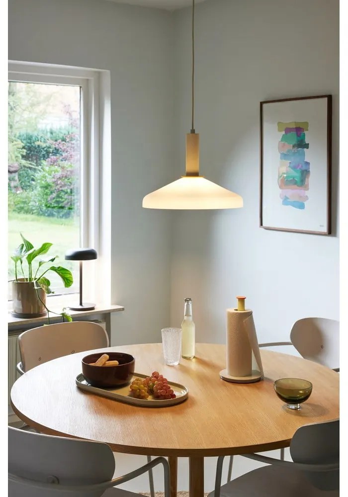 Beżowa lampa wisząca ø 35 cm Apollo – Hübsch