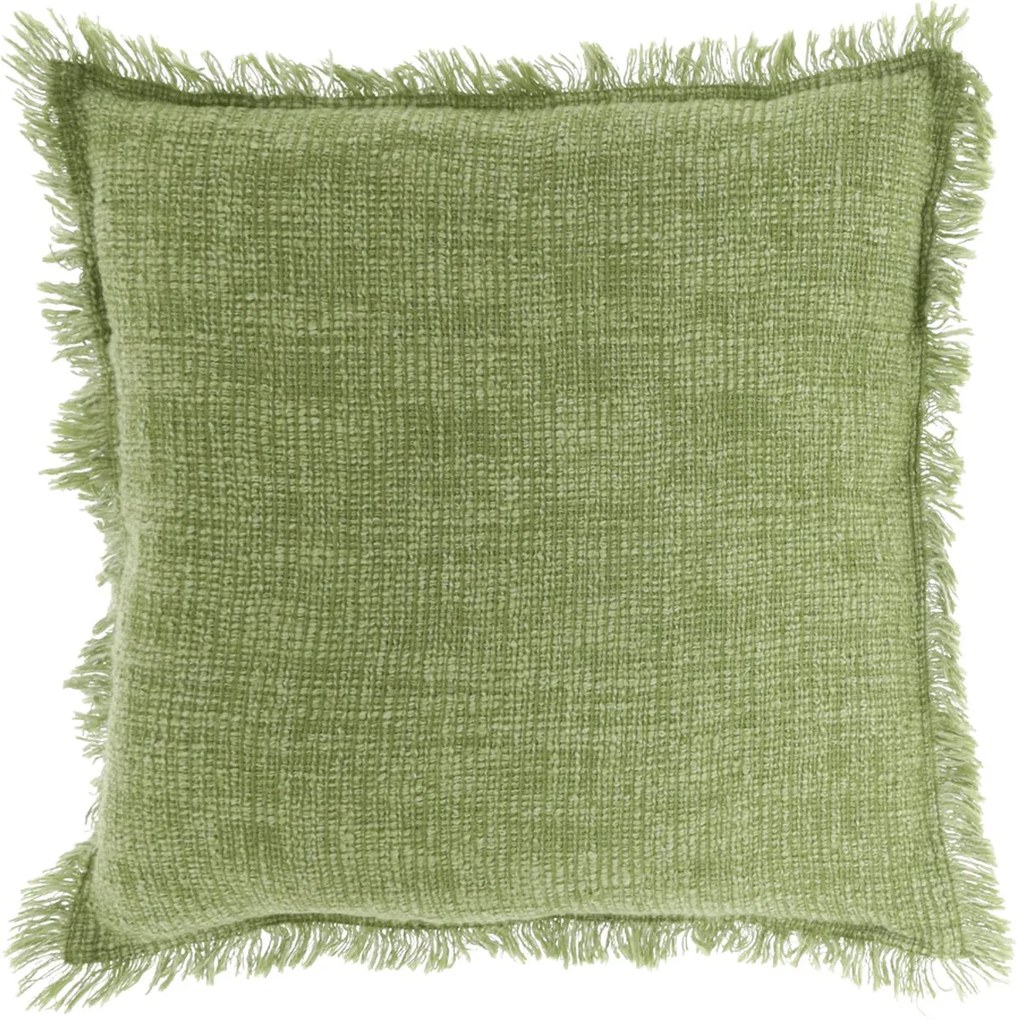 Ozdobna poduszka MAXIMEA 45x45 cm, oliwkowa zieleń