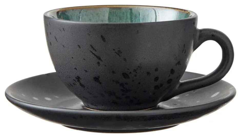 Czarne/ciemnoniebieskie filiżanki zestaw 4 szt. ceramiczne 240 ml Gastro Black/Mix – Bitz