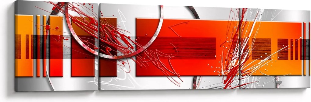 Abstrakcyjny obraz (170x50 cm)