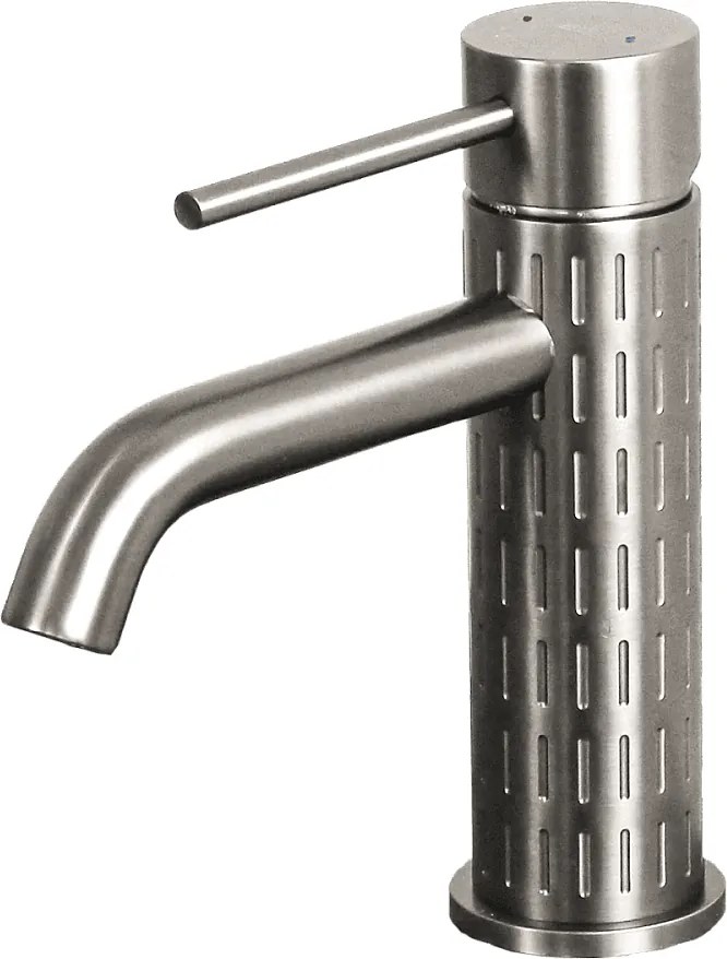 Architek bateria miedziana umywalkowa niska stal nierdzewna