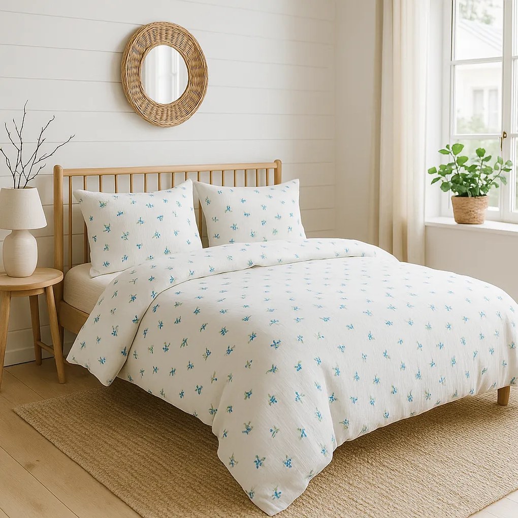 Matex Pościel muślinowa Jagody, 140 x 200 cm, 70 x 90 cm