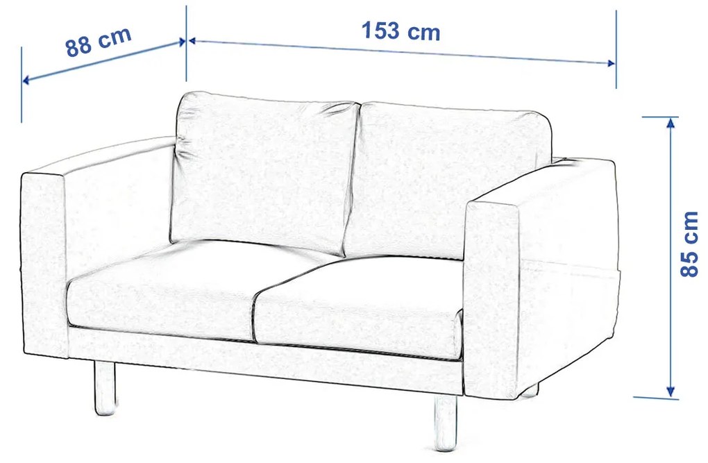 Pokrowiec na sofę Norsborg 2-osobową
