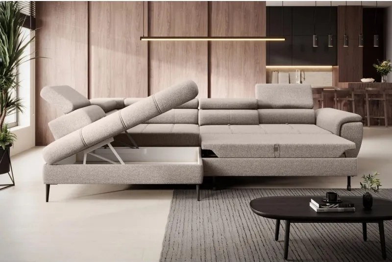 Narożnik DENVER L z funkcją spania WERSAL