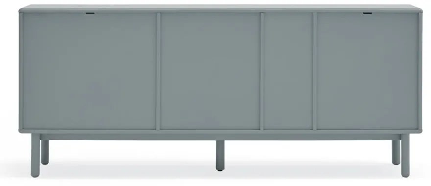 Niebieska/szara niska komoda 180x76 cm Corvo – Teulat