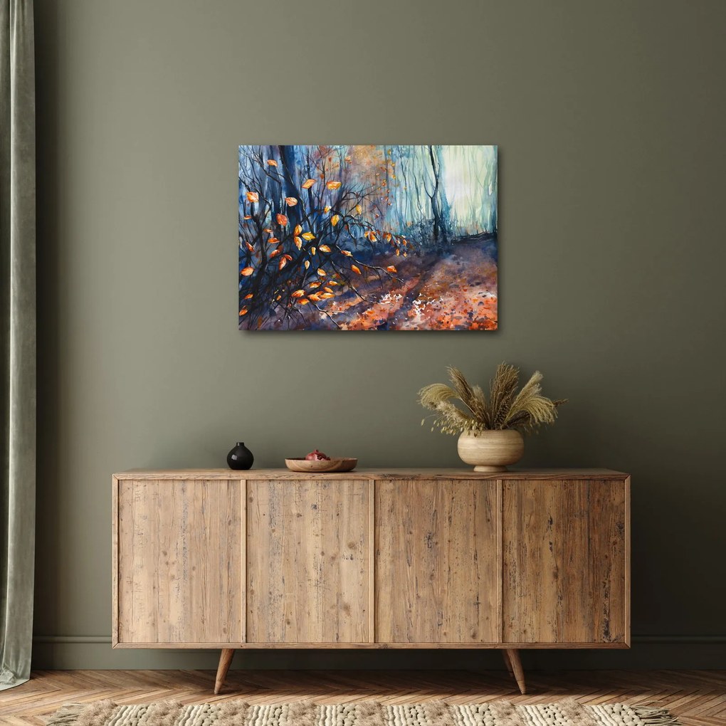 Obraz - Promienie jesiennego słońca (70x50 cm)