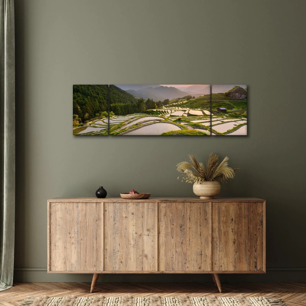 Obraz - Tarasy ryżowe (170x50 cm)