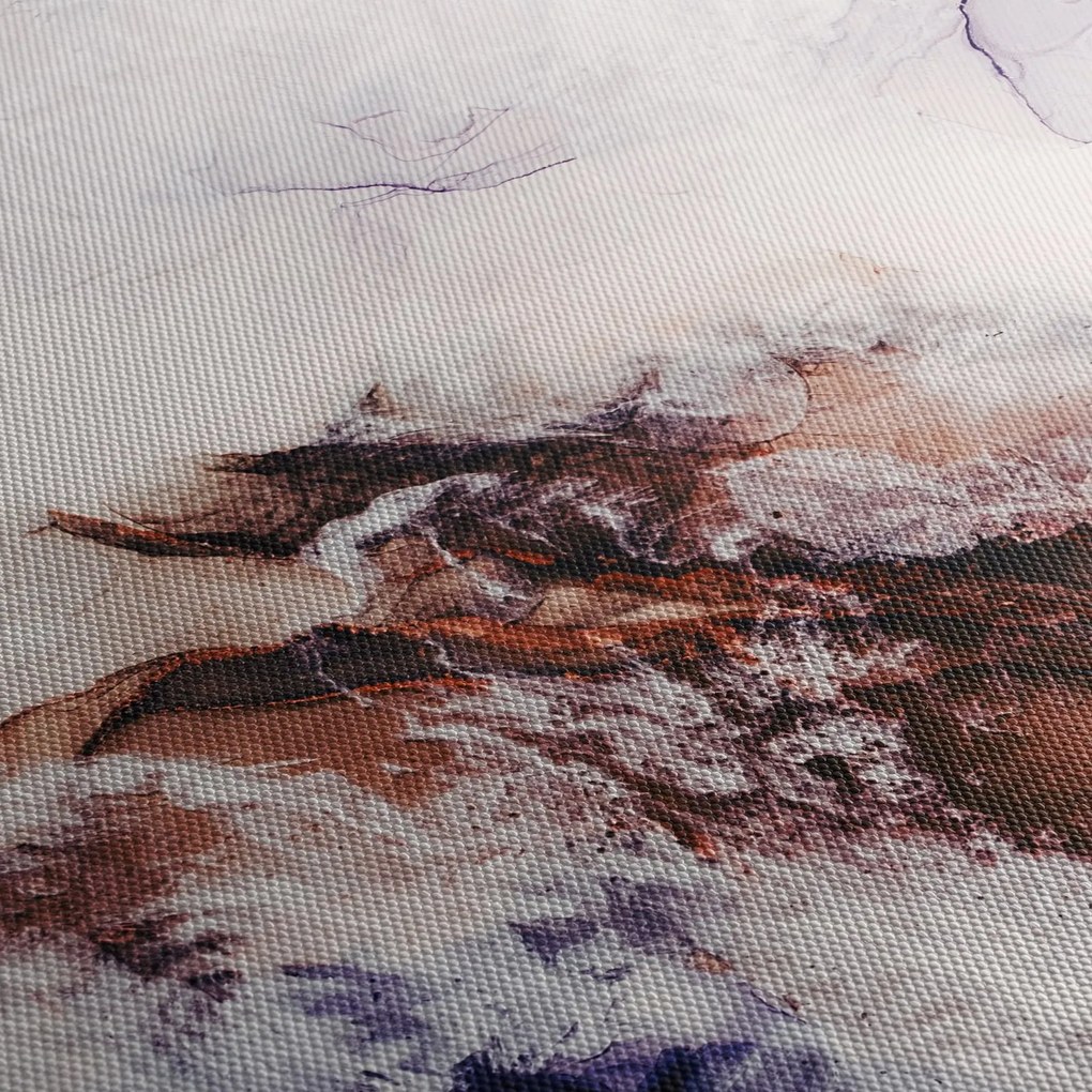 Obraz - Fioletowy marmur N⁰1 (170x50 cm)