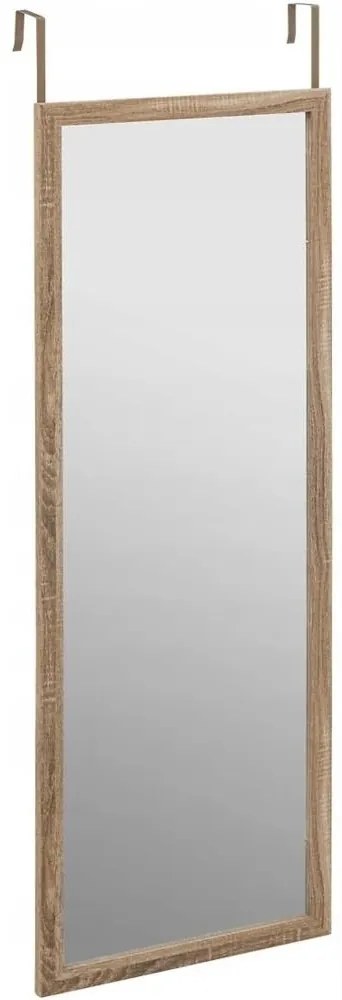 5five - Lustro wiszące na drzwi MATCHING 94x34 cm brązowe