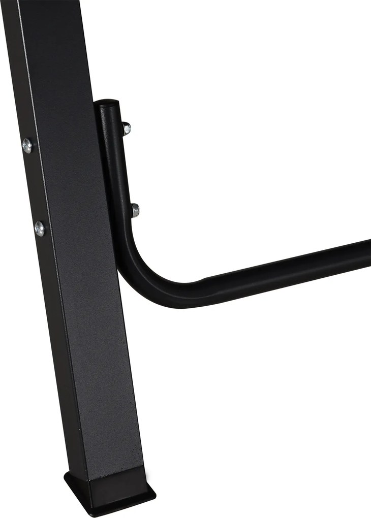 Outsunny Huśtawka Ogrodowa 3-osobowa, w zestawie z poduszkami, odporna na warunki atmosferyczne, 200 cm x 115 cm x 168 cm, Szara