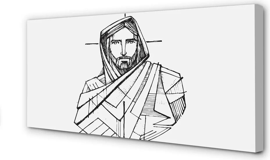 Zdjęcie na płótnie Rysunek Jezusa