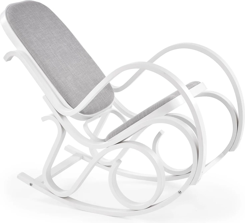 Fotel bujany Max Bis Plus biały