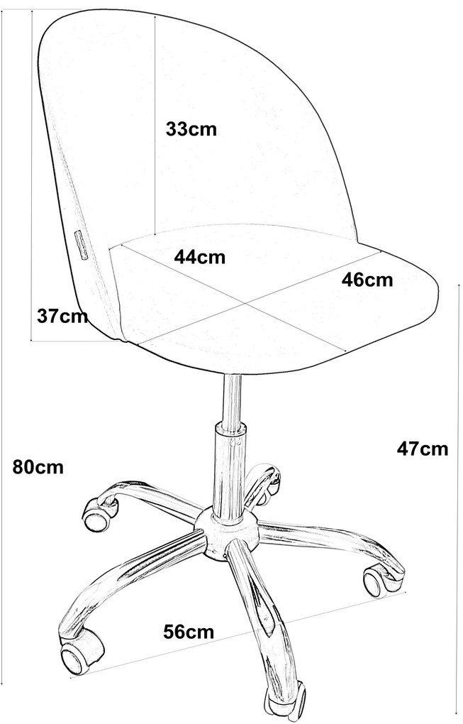 Fotel obrotowy biurowy Colin MG25