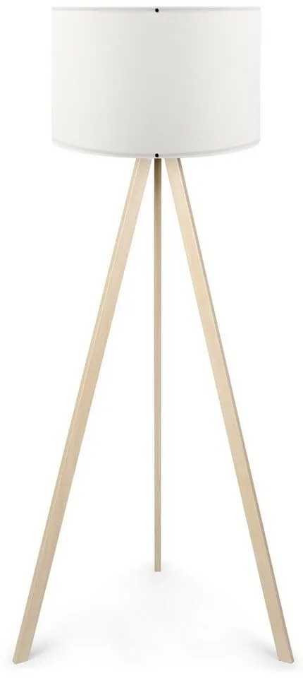 Lampa podłogowa AYD-1523 Biały dąb