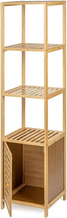 Bambusowy regał łazienkowy w naturalnym kolorze 35x140 cm Auren – Bonami Essentials