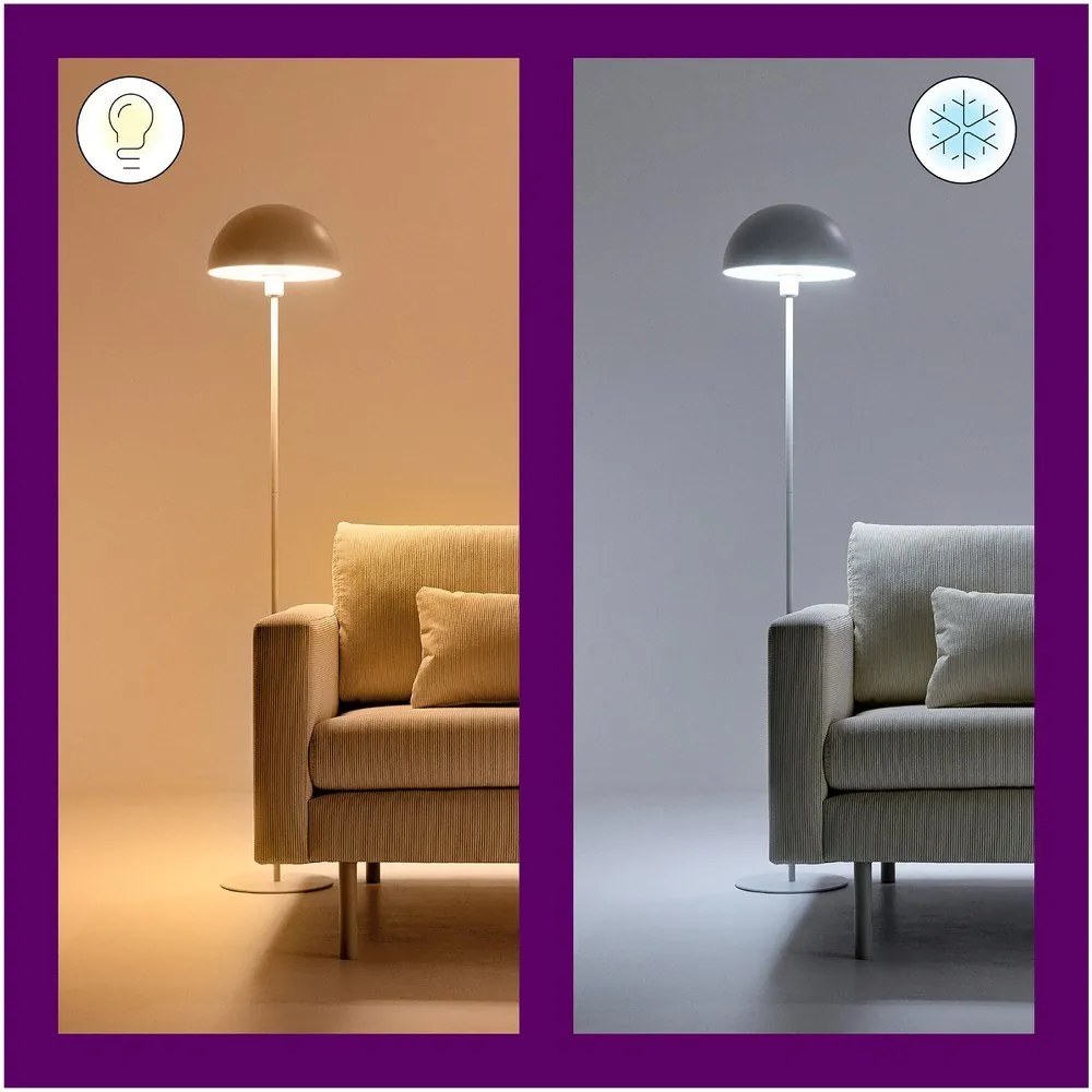 Inteligentne żarówki LED z gwintem E27 zestaw 2 szt., 9 W – WiZ