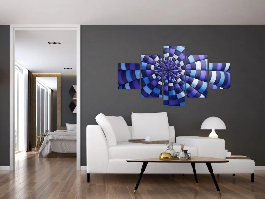Obraz struktury latającego balonu (125x70 cm)