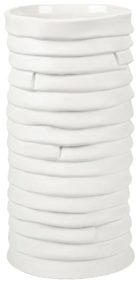 Biały porcelanowy wazon Ribbon – Mette Ditmer Denmark