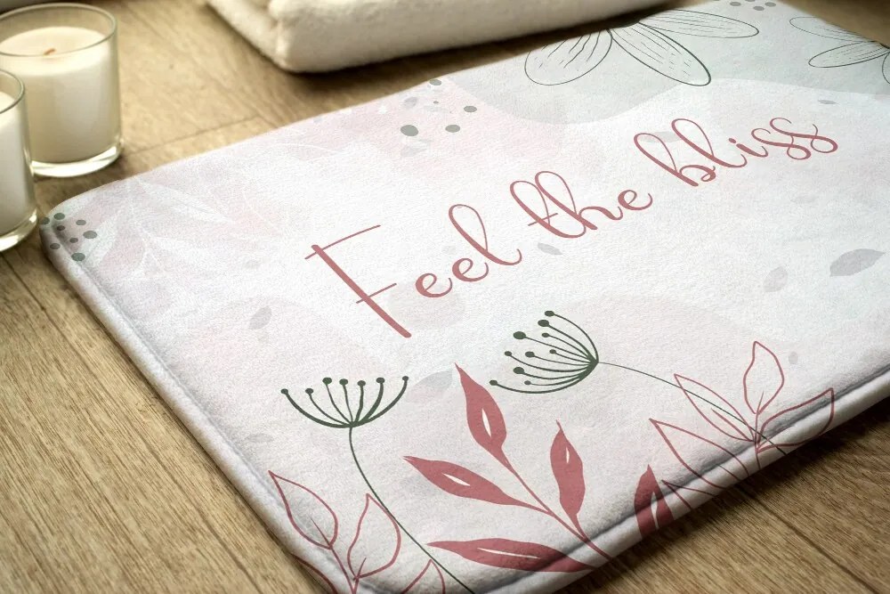 Dywanik pod prysznic Dywanik pod prysznic Pastelowe Kwiaty