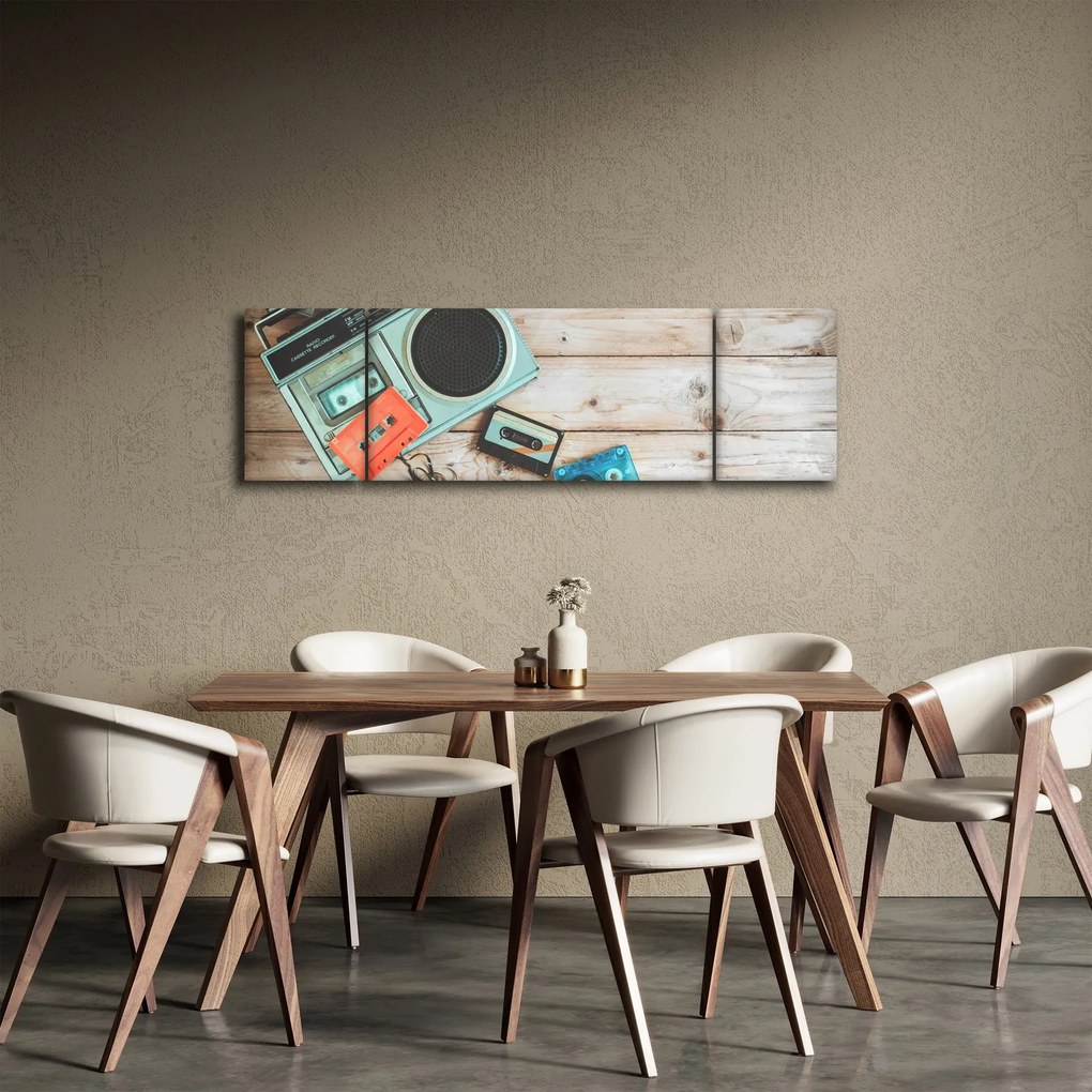 Obraz - Radio retro (170x50 cm)
